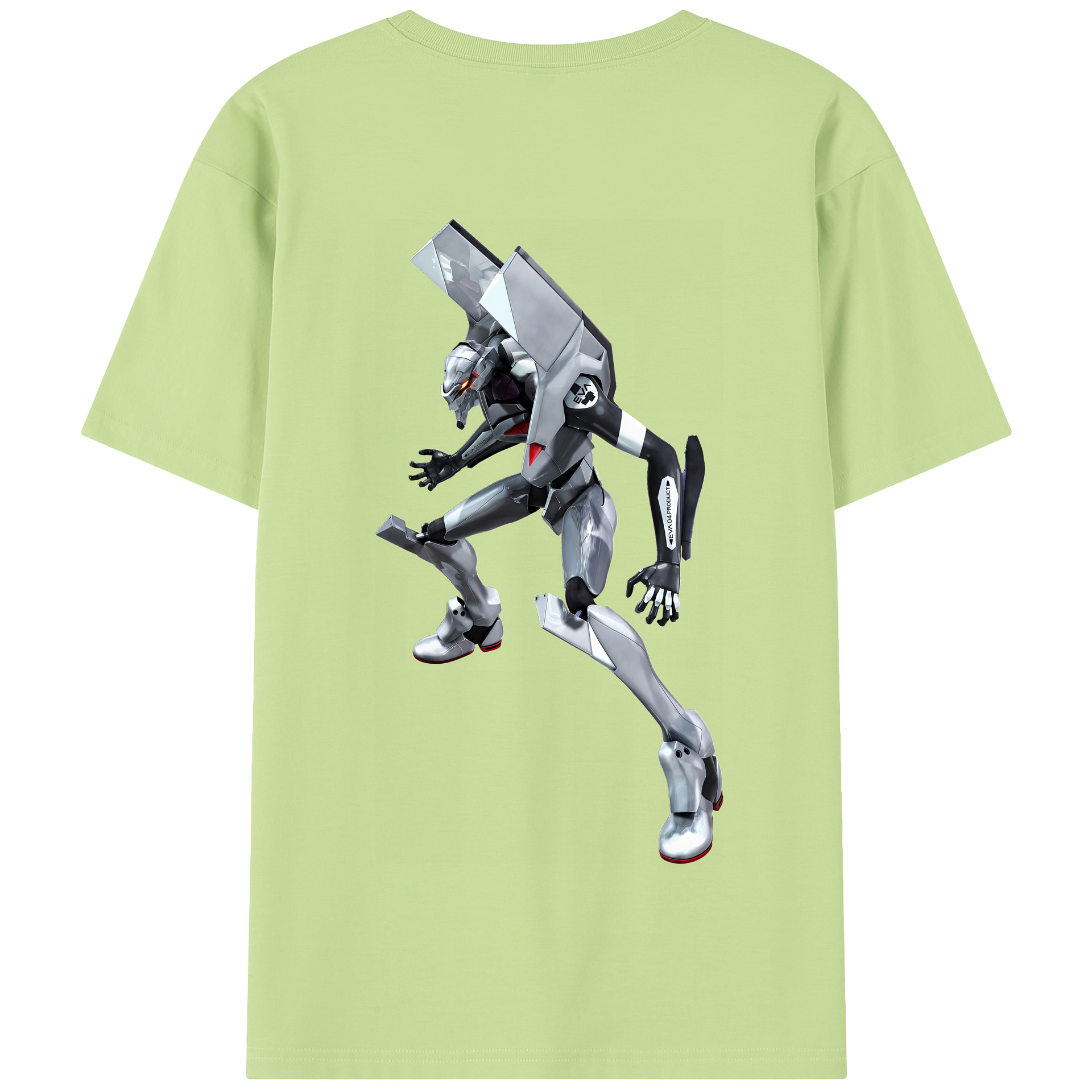 （画像用） EVA 新世紀エヴァンゲリオン 綿100％半袖Tシャツ（背面プリント）